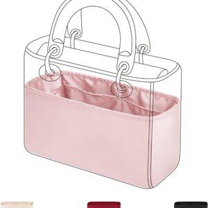 Silk Purse Organizer Insert For Lady-Dior Micro/Mini/S/M/L bags，Silky Smooth Bag